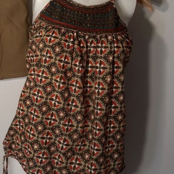 American Rag tank shirt top xs summer boho casual summer blouse - Picture 2 of 4